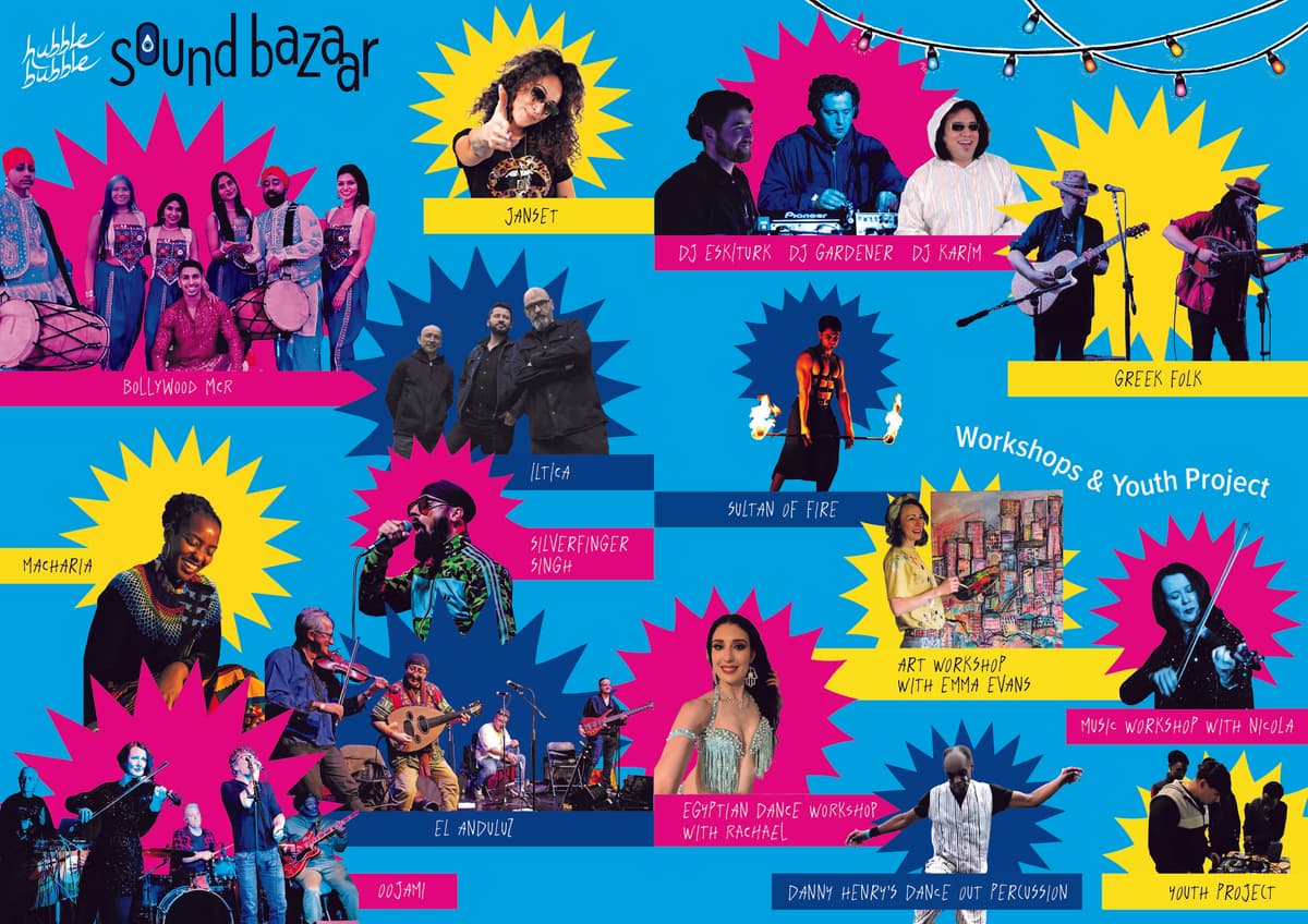 Sound Bazaar Festival – 11 July at The Yard, Manchester